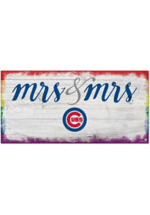 Chicago Cubs Mrs and Mrs Sign