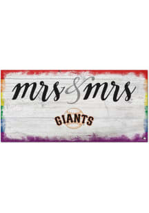 San Francisco Giants Mrs and Mrs Sign