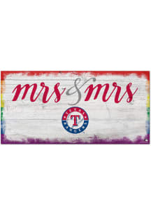 Texas Rangers Mrs and Mrs Sign