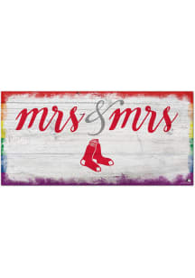 Boston Red Sox Mrs and Mrs Sign