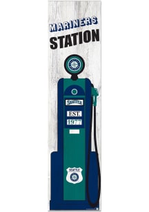 Seattle Mariners Retro Pump Leaner Sign