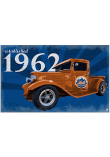 New York Mets Established Truck Sign