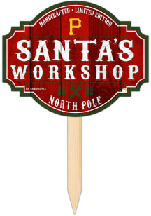 Pittsburgh Pirates Santa Workshop Sign