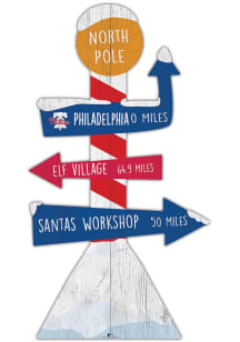 Philadelphia Phillies Holiday Direction Yard Sign
