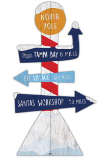 Tampa Bay Rays Holiday Direction Yard Sign