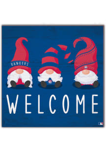 Texas Rangers Welcome Gnomes Sign