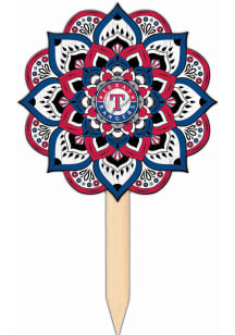 Texas Rangers Mandala Yard Sign