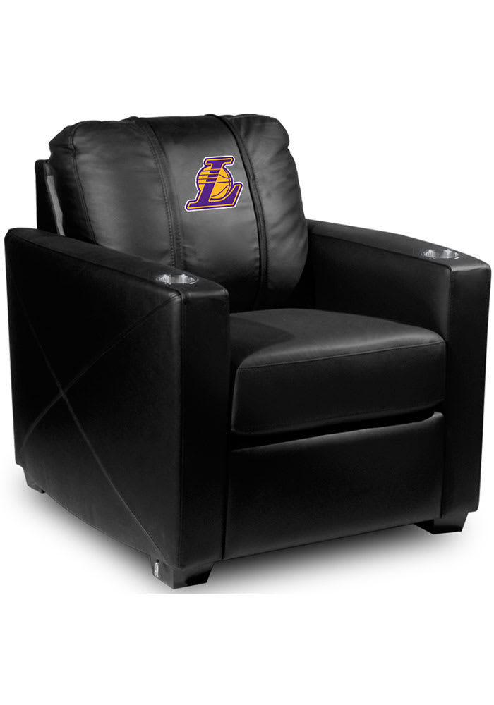 Los Angeles Lakers Game Room Los Angeles Lakers Desk Chair BLACK