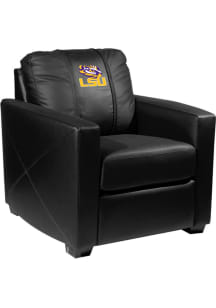 LSU Tigers Faux Leather Club Desk Chair