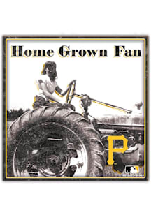 Pittsburgh Pirates Aluminum Can Sign - Black