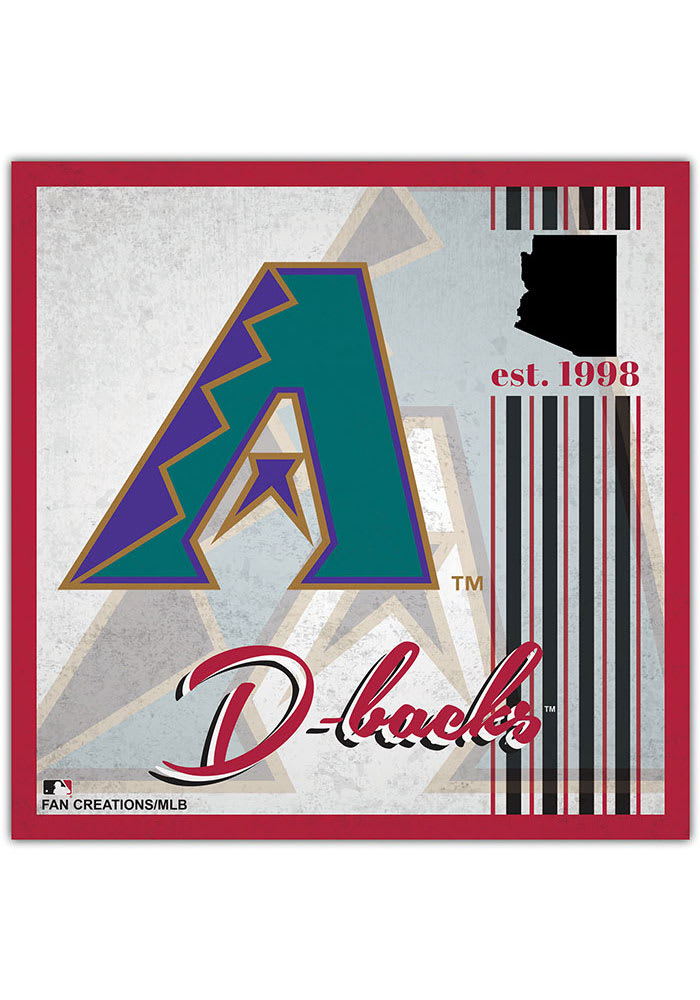 Arizona Diamondbacks Album Sign, Red, Size NA, Rally House