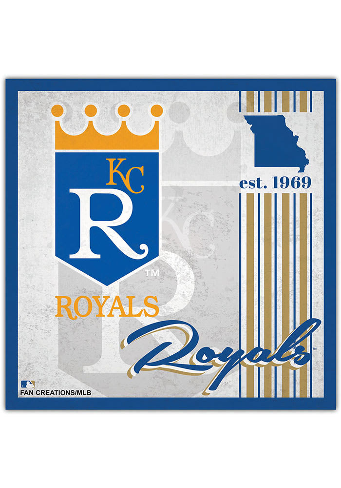 Kansas City Royals Album Sign, Blue, Size NA, Rally House
