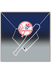 New York Yankees Goal Gradient Sign - Blue