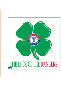 Texas Rangers Luck of the Team Sign