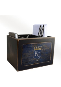 Kansas City Royals Distressed Desktop Organizer Desk Accessory
