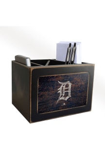 Detroit Tigers Distressed Desktop Organizer Desk Accessory