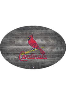St Louis Cardinals 46 Inch Distressed Wood Sign