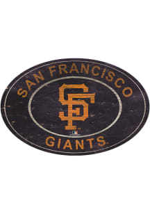San Francisco Giants 46 Inch Heritage Oval Sign