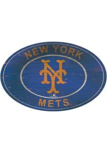 New York Mets 46 Inch Heritage Oval Sign