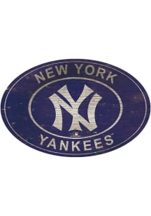 New York Yankees 46 Inch Heritage Oval Sign