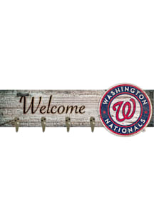 Washington Nationals Coat Hanger Sign - Red