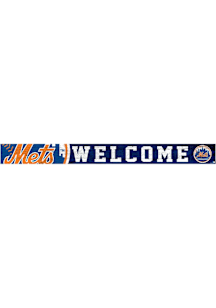 New York Mets Welcome Strip Sign - Blue