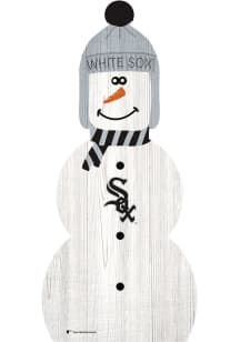Chicago White Sox Snowman Leaner Sign