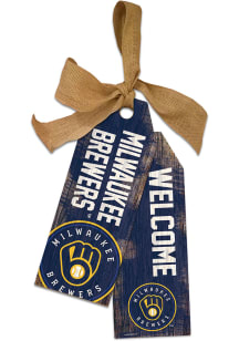 Milwaukee Brewers Team Tags Sign