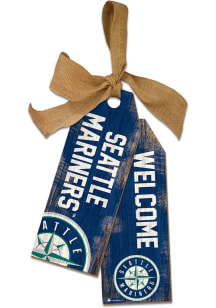 Seattle Mariners Team Tags Sign