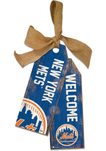 New York Mets Team Tags Sign