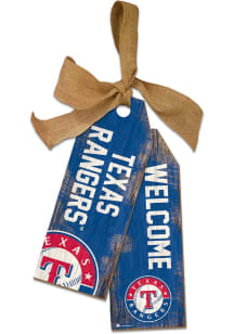 Texas Rangers Team Tags Sign