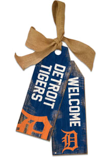 Detroit Tigers Team Tags Sign