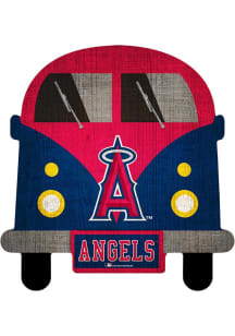 Los Angeles Angels Team Bus Sign