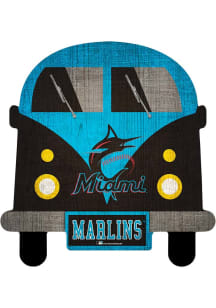 Miami Marlins Team Bus Sign