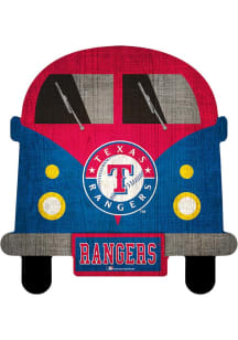 Texas Rangers Team Bus Sign