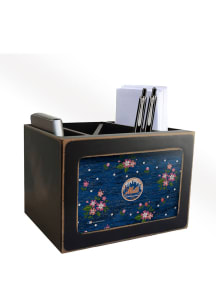 New York Mets Floral Desktop Organizer Desk Accessory