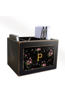 Pittsburgh Pirates Floral Desktop Organizer Desk Accessory