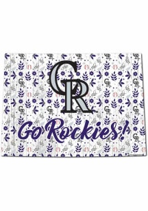 Colorado Rockies 24 Inch Floral State Wall Art