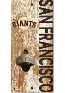 San Francisco Giants Distressed Bottle Opener Sign