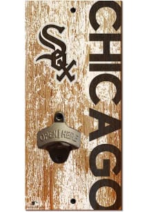 Chicago White Sox Distressed Bottle Opener Sign