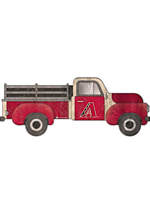 Arizona Diamondbacks 15 Inch Truck Sign - Red