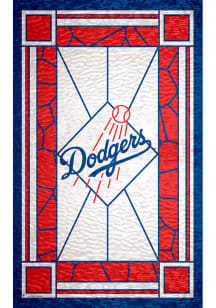 Los Angeles Dodgers Stained Glass Sign