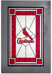 St Louis Cardinals Stained Glass Sign