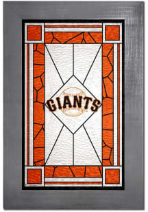 San Francisco Giants Stained Glass Sign