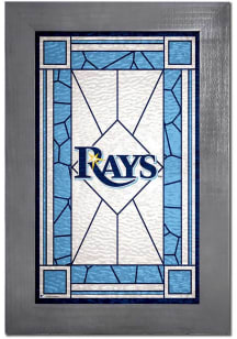 Tampa Bay Rays Stained Glass Sign