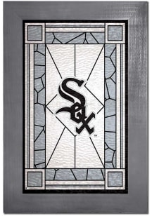 Chicago White Sox Stained Glass Sign