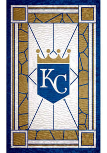 Kansas City Royals Stained Glass Sign