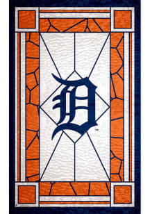 Detroit Tigers Stained Glass Sign