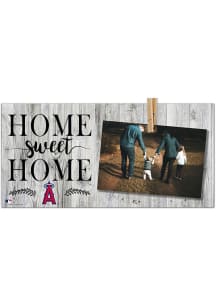 Los Angeles Angels Home Sweet Home Clothespin Sign