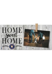 Houston Astros Home Sweet Home Clothespin Sign